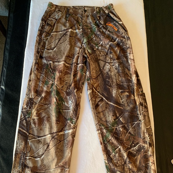 Team Whitetail Scent inhibitor Zip Leg Camo Mens Pants Size Large Hunting - Picture 2 of 8
